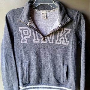 PINK Jersey stripped Pullover